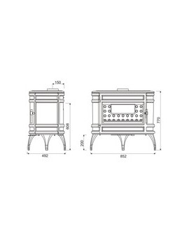 MANDOR ANTRACYT 12kW