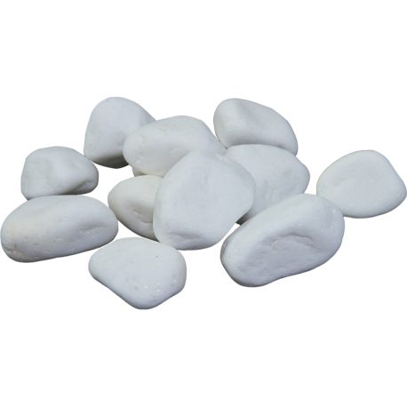 Kamienie ozdobne białe naturalne