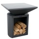 Palenisko-grill ogrodowy Artiss G2 grafit