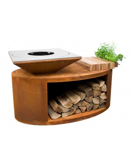 Palenisko-grill ogrodowy Artiss G3 corten