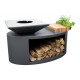 Palenisko-grill ogrodowy Artiss G3 grafit