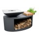 Palenisko-grill ogrodowy Artiss G3 grafit