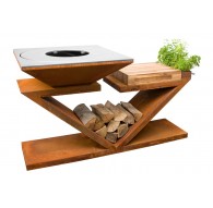 Palenisko-grill ogrodowy Artiss G5 corten