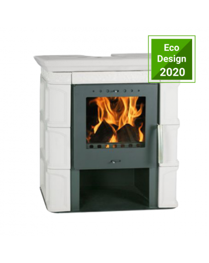 Piec kaflowy kominek Flama - Melita ECO 6 kW