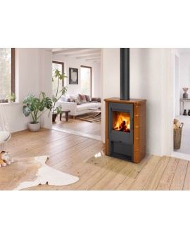Romotop - piec kaflowy SIENA N 02 z dolotem powietrza