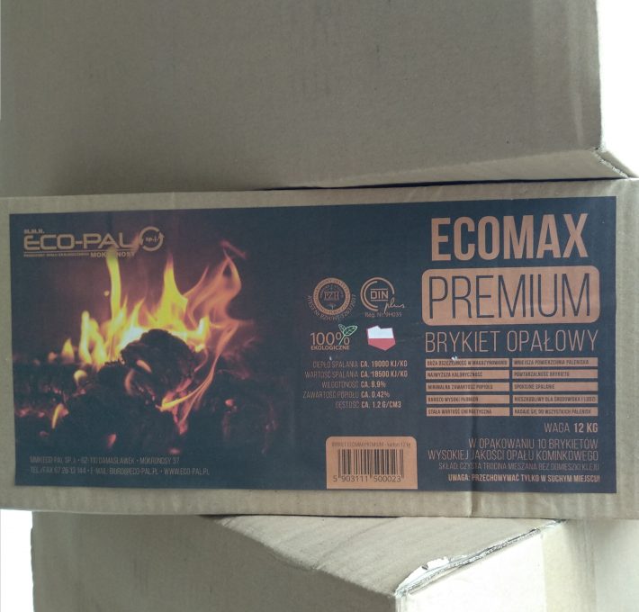 Czym palić w kominku- idealny brykiet EKOMAX