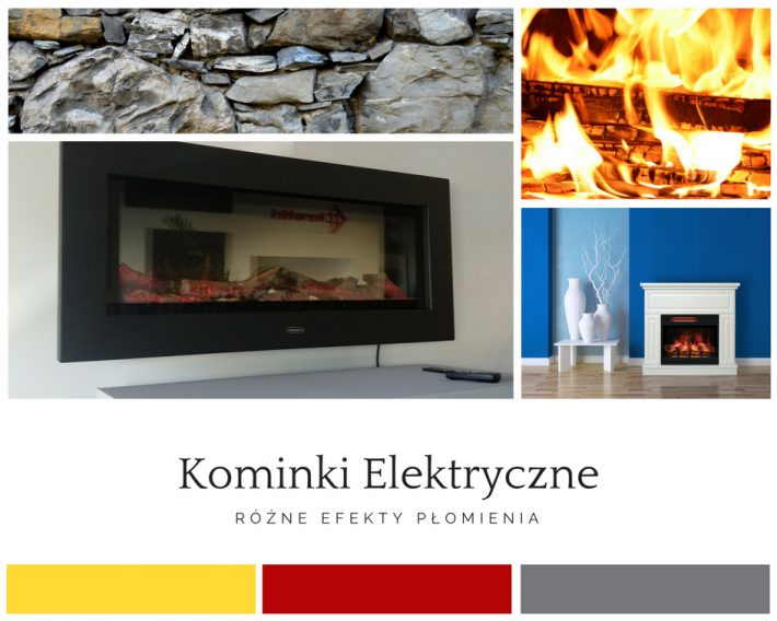 Kominki elektryczne- różne efekty płomienia