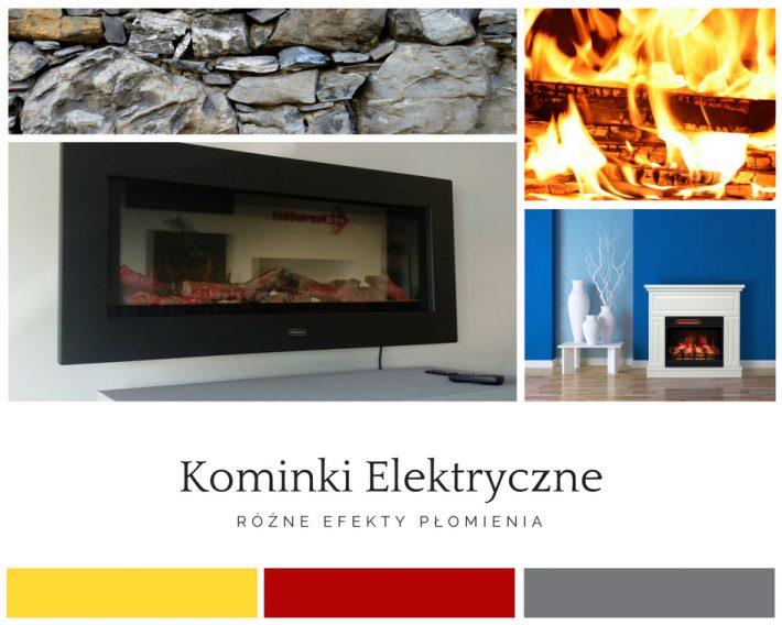 Kominki elektryczne- różne efekty płomienia